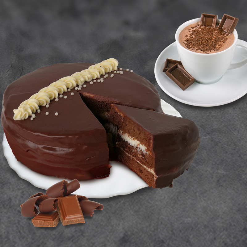 Торт &laquo;Шоколадно-сметанный&raquo;